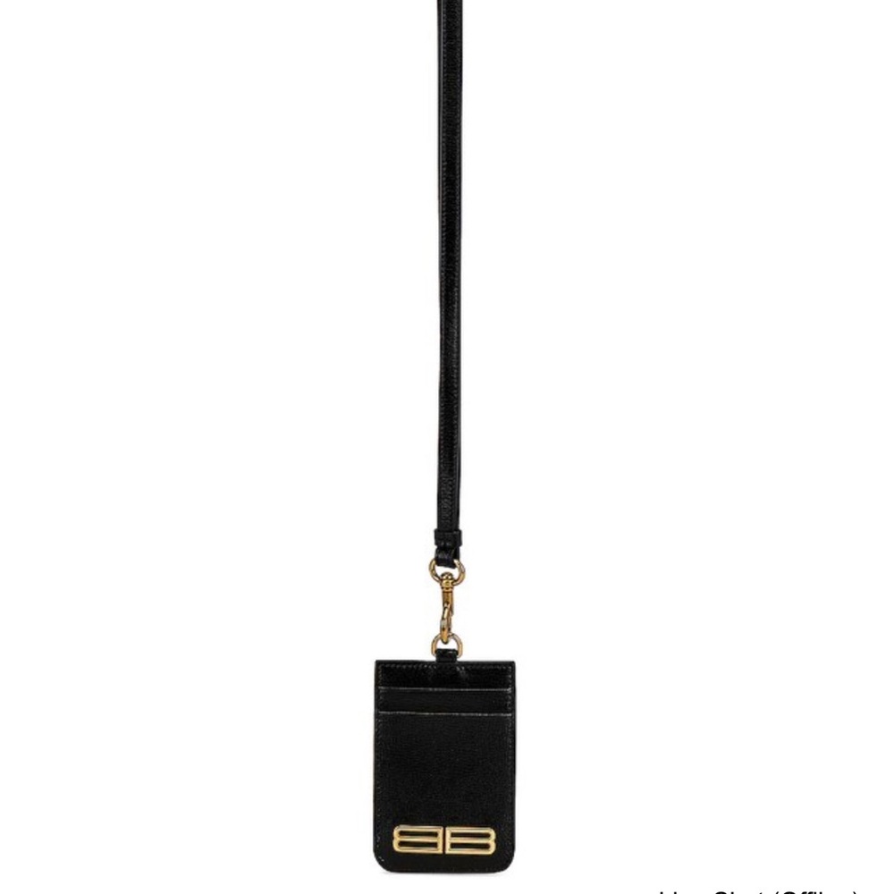 Balenciaga Gossip Card Holder with Strap - Picture 11 of 13